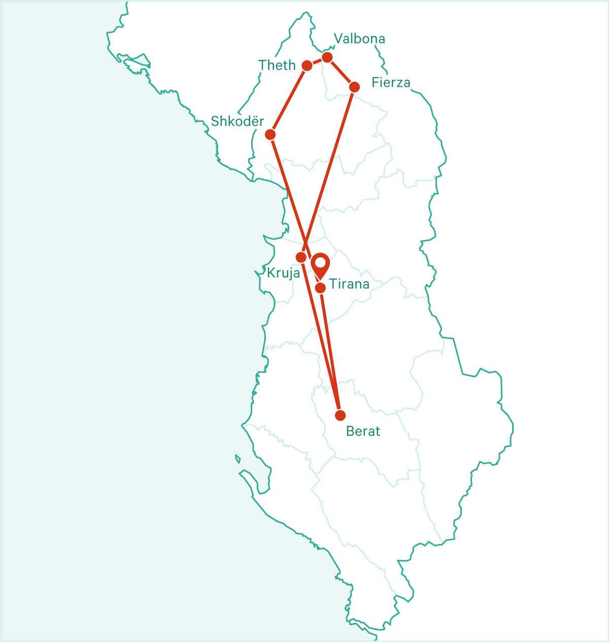 Tour Abenteuer Nordalbanien