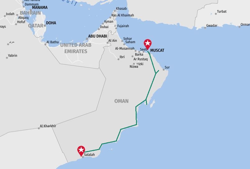 Tour Offroad Abenteuer mit Zelt im Oman